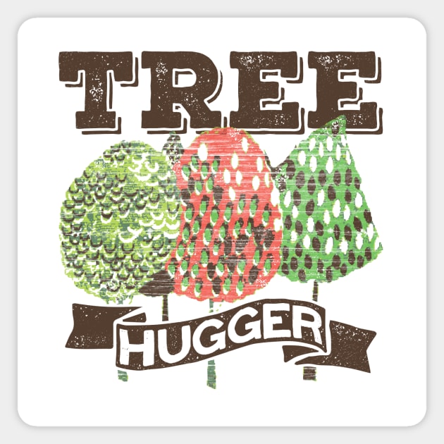 Tree Hugger Sticker by incraftwetrust